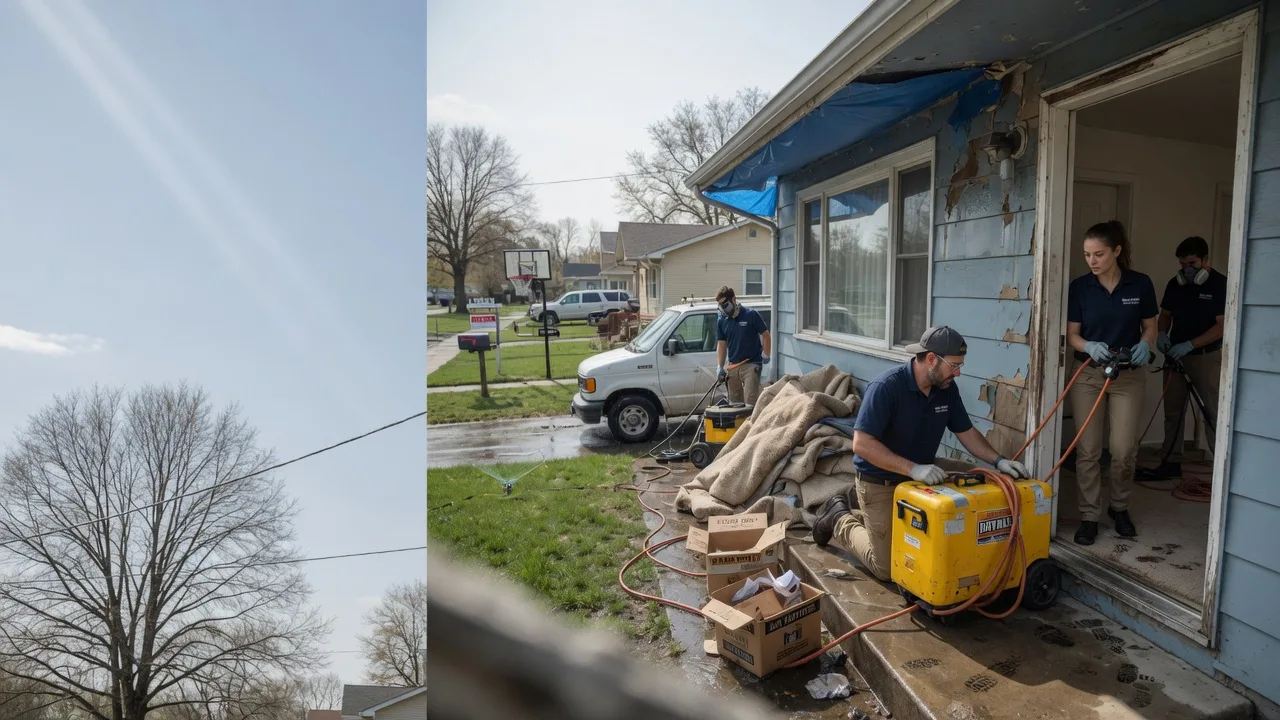 Basement Flood Cleanup in Sioux Center, IA near me